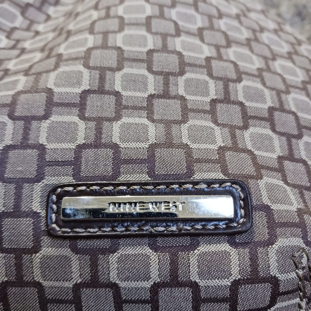Nine West Large Shoulder Bag Tote - Picture 11 of 15